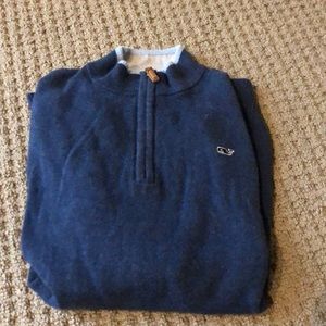 Vineyard Vines 1/4” zip sweater